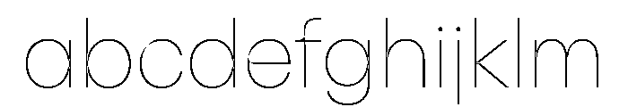 NaNSpaceland Thin FONT