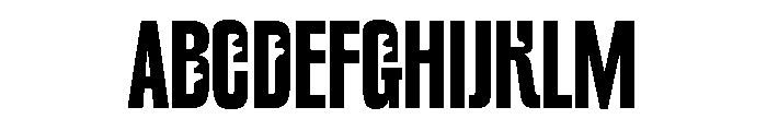NaNSuccessSans Bold Font UPPERCASE