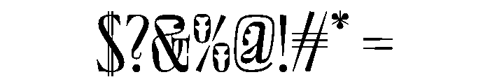NaNSuccessTitling Condensed Font OTHER CHARS
