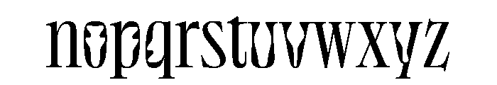 NaNSuccessTitling Condensed Font LOWERCASE
