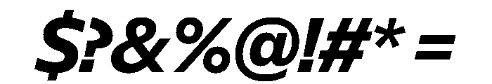 NaNSuperXSansDisplay PREVIEW BoldItalic Font OTHER CHARS