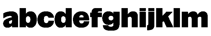 NaNSuperXSansDisplay PREVIEW ExtraBold FONT
