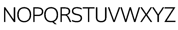 NaNSuperXSansDisplay PREVIEW Light Font UPPERCASE