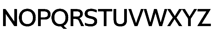 NaNSuperXSansDisplay PREVIEW Medium Font UPPERCASE
