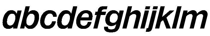 NaNSuperXSansDisplay PREVIEW SemiboldItalic FONT