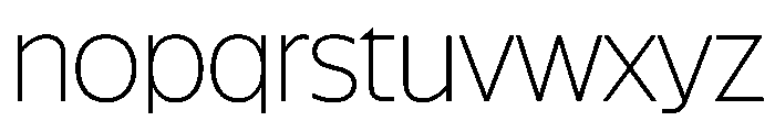NaNSuperXSansDisplay PREVIEW Thin Font LOWERCASE