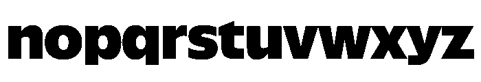 NaNSuperXSansDisplayArabic PREVIEW ExtraBold Font LOWERCASE