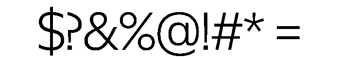 NaNSuperXSansDisplayArabic PREVIEW Light Font OTHER CHARS