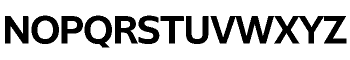 NaNSuperXSansDisplayArabic PREVIEW Semibold Font UPPERCASE