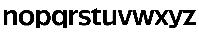 NaNSuperXSansDisplayArabic PREVIEW Semibold Font LOWERCASE