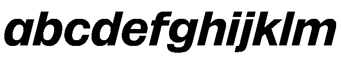 NaNSuperXSansHeadline PREVIEW BoldItalic FONT