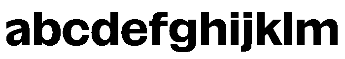 NaNSuperXSansHeadline PREVIEW Bold FONT