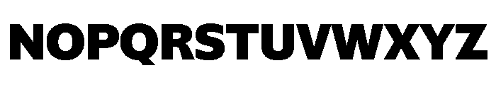NaNSuperXSansHeadline PREVIEW ExtraBold Font UPPERCASE
