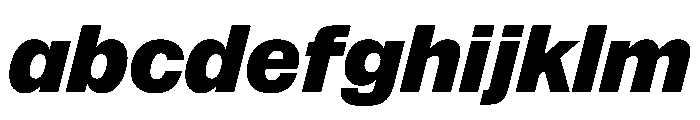 NaNSuperXSansHeadline PREVIEW ExtraBoldItalic FONT