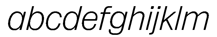 NaNSuperXSansHeadline PREVIEW LightItalic FONT