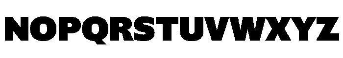 NaNSuperXSansHeadlineAR PREVIEW Black Font UPPERCASE