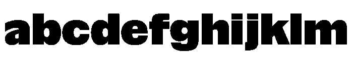 NaNSuperXSansHeadlineAR PREVIEW Black FONT