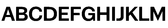 NaNSuperXSansHeadlineAR PREVIEW Semibold Font UPPERCASE