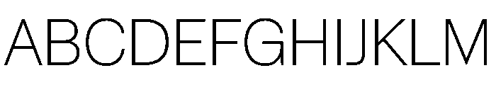 NaNSuperXSansHeadlineAR PREVIEW Thin Font UPPERCASE