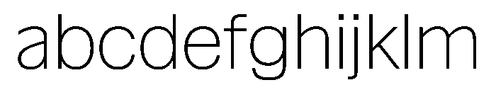 NaNSuperXSansHeadlineAR PREVIEW Thin FONT