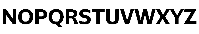 NaNSuperXSansText PREVIEW Bold Font UPPERCASE