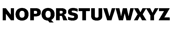 NaNSuperXSansText PREVIEW ExtraBold Font UPPERCASE