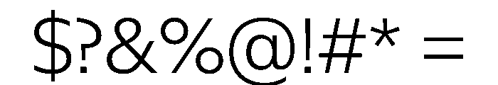 NaNSuperXSansText PREVIEW Light Font OTHER CHARS