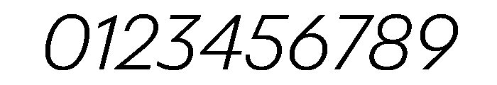 NaNSuperXSansText PREVIEW LightItalic Font OTHER CHARS