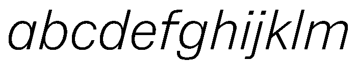 NaNSuperXSansText PREVIEW LightItalic FONT