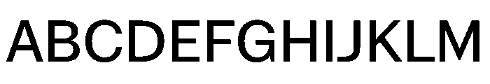 NaNSuperXSansText PREVIEW Medium Font UPPERCASE