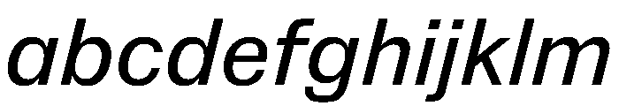 NaNSuperXSansText PREVIEW MediumItalic FONT