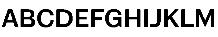 NaNSuperXSansText PREVIEW Semibold Font UPPERCASE