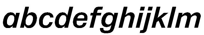 NaNSuperXSansText PREVIEW SemiboldItalic FONT