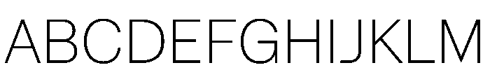NaNSuperXSansText PREVIEW Thin Font UPPERCASE