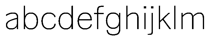 NaNSuperXSansText PREVIEW Thin FONT