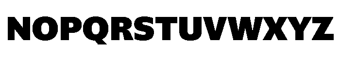 NaNSuperXSansTextAR PREVIEW Black Font UPPERCASE