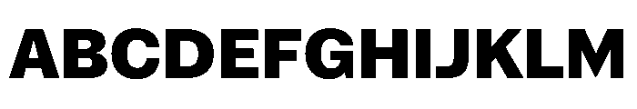 NaNSuperXSansTextAR PREVIEW ExtraBold Font UPPERCASE
