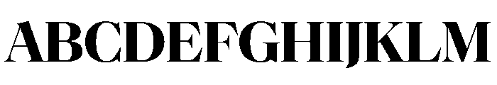 NaNSuperXSerifDisplay PREVIEW Bold Font UPPERCASE