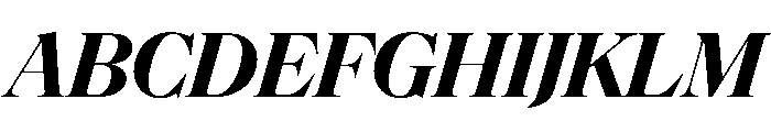 NaNSuperXSerifDisplay PREVIEW BoldItalic Font UPPERCASE