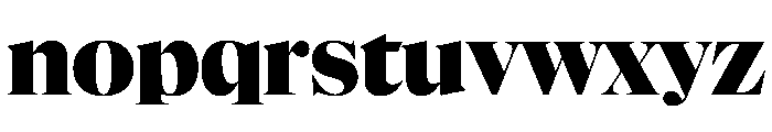 NaNSuperXSerifDisplay PREVIEW ExtraBold Font LOWERCASE