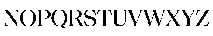 NaNSuperXSerifDisplay PREVIEW Medium Font UPPERCASE