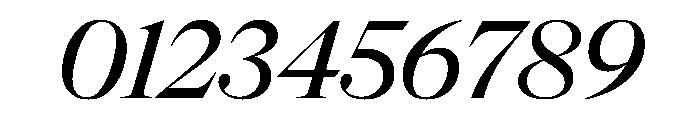 NaNSuperXSerifDisplay PREVIEW MediumItalic Font OTHER CHARS