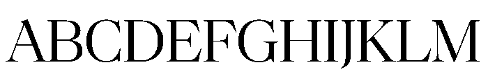 NaNSuperXSerifDisplay PREVIEW Regular Font UPPERCASE