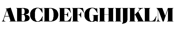 NaNSuperXSerifDisplayArabic PREVIEW ExtraBold Font UPPERCASE