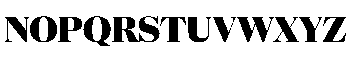 NaNSuperXSerifDisplayArabic PREVIEW ExtraBold Font UPPERCASE