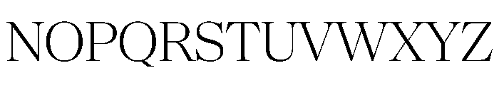NaNSuperXSerifDisplayArabic PREVIEW Light Font UPPERCASE