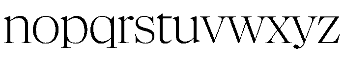 NaNSuperXSerifDisplayArabic PREVIEW Light Font LOWERCASE