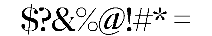 NaNSuperXSerifDisplayArabic PREVIEW Medium Font OTHER CHARS