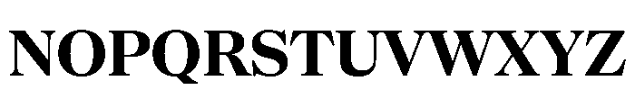 NaNSuperXSerifHeadline PREVIEW Bold Font UPPERCASE
