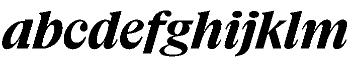 NaNSuperXSerifHeadline PREVIEW BoldItalic FONT